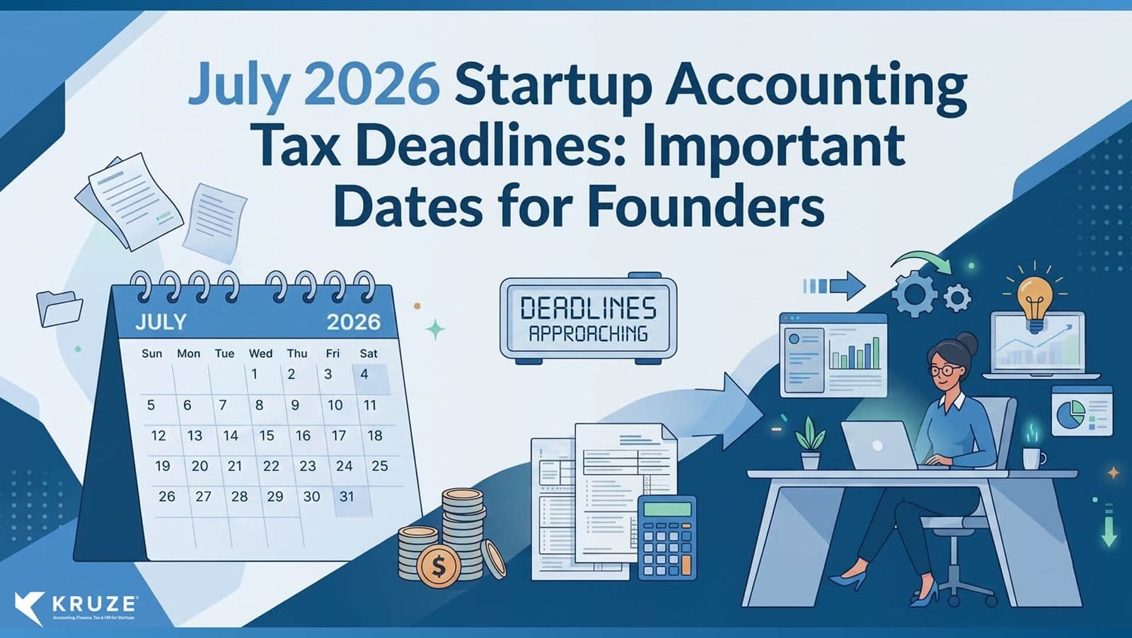 July 2026 Startup Accounting & Tax Deadlines by City