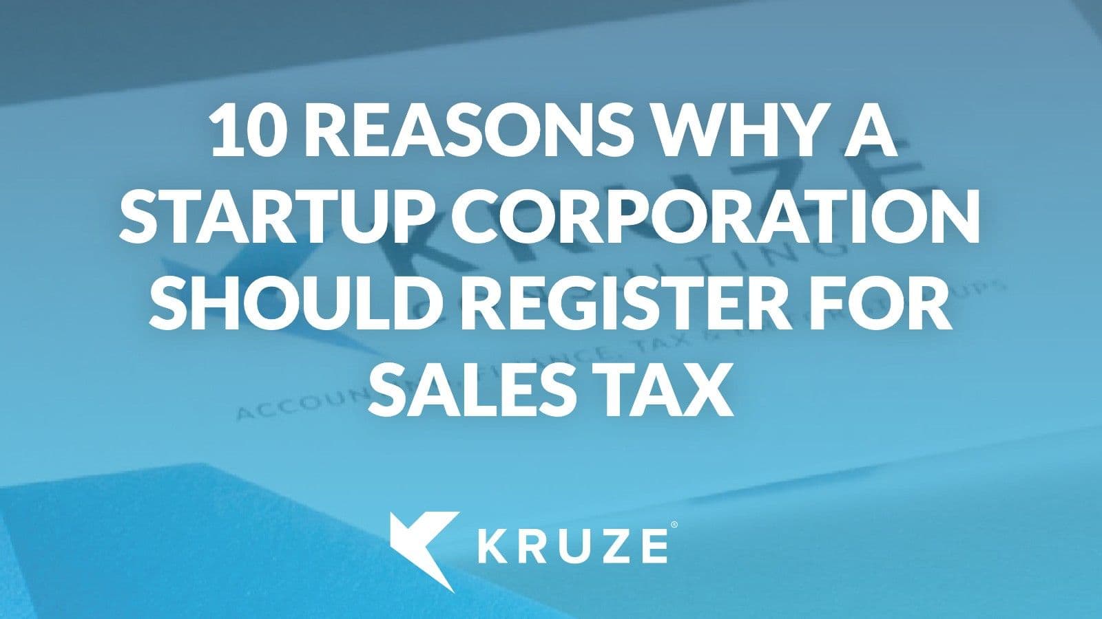 Register Sales Tax