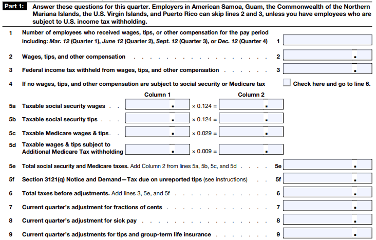 Answer these questions for this
quarter