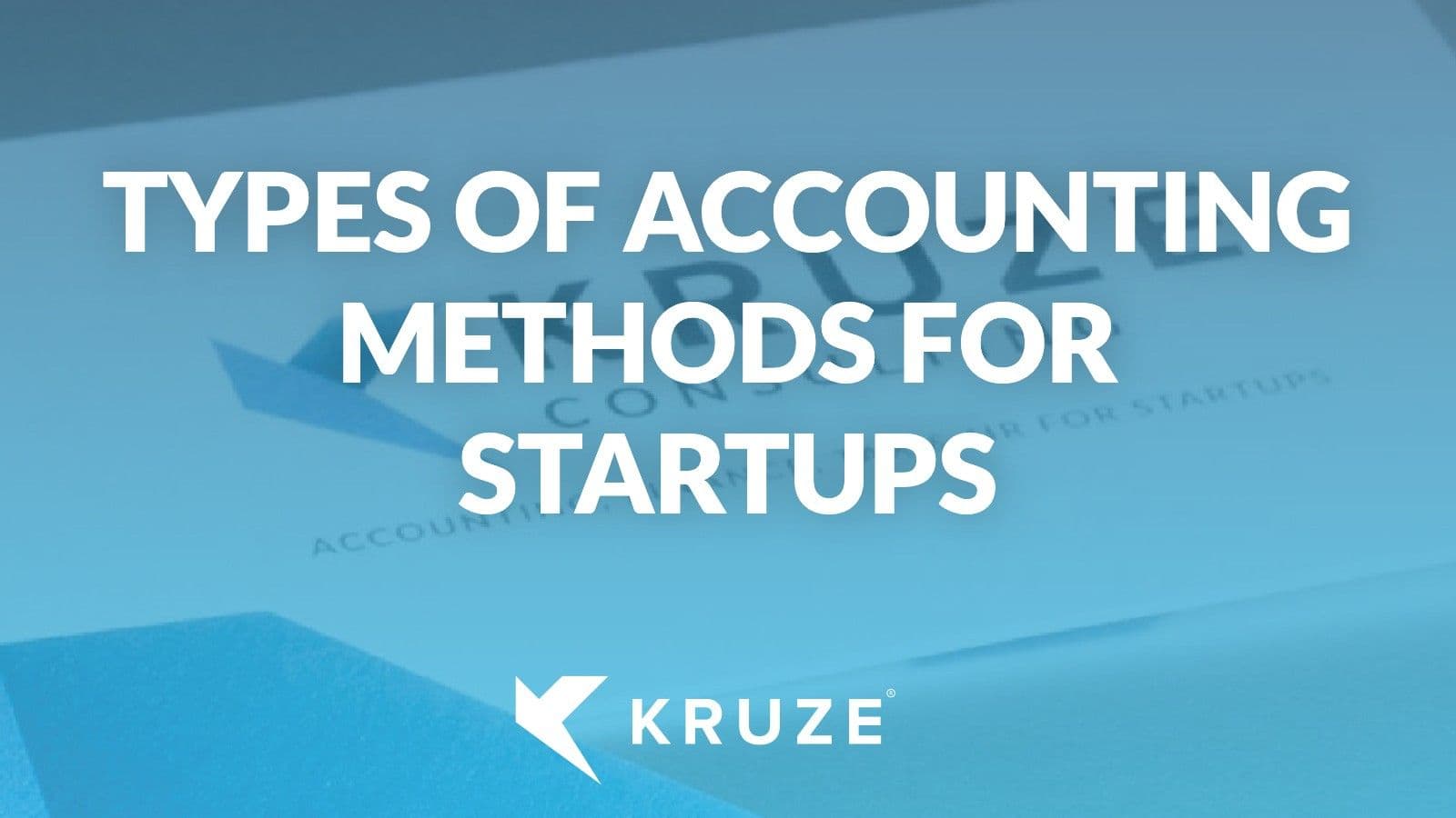Accounting methods
