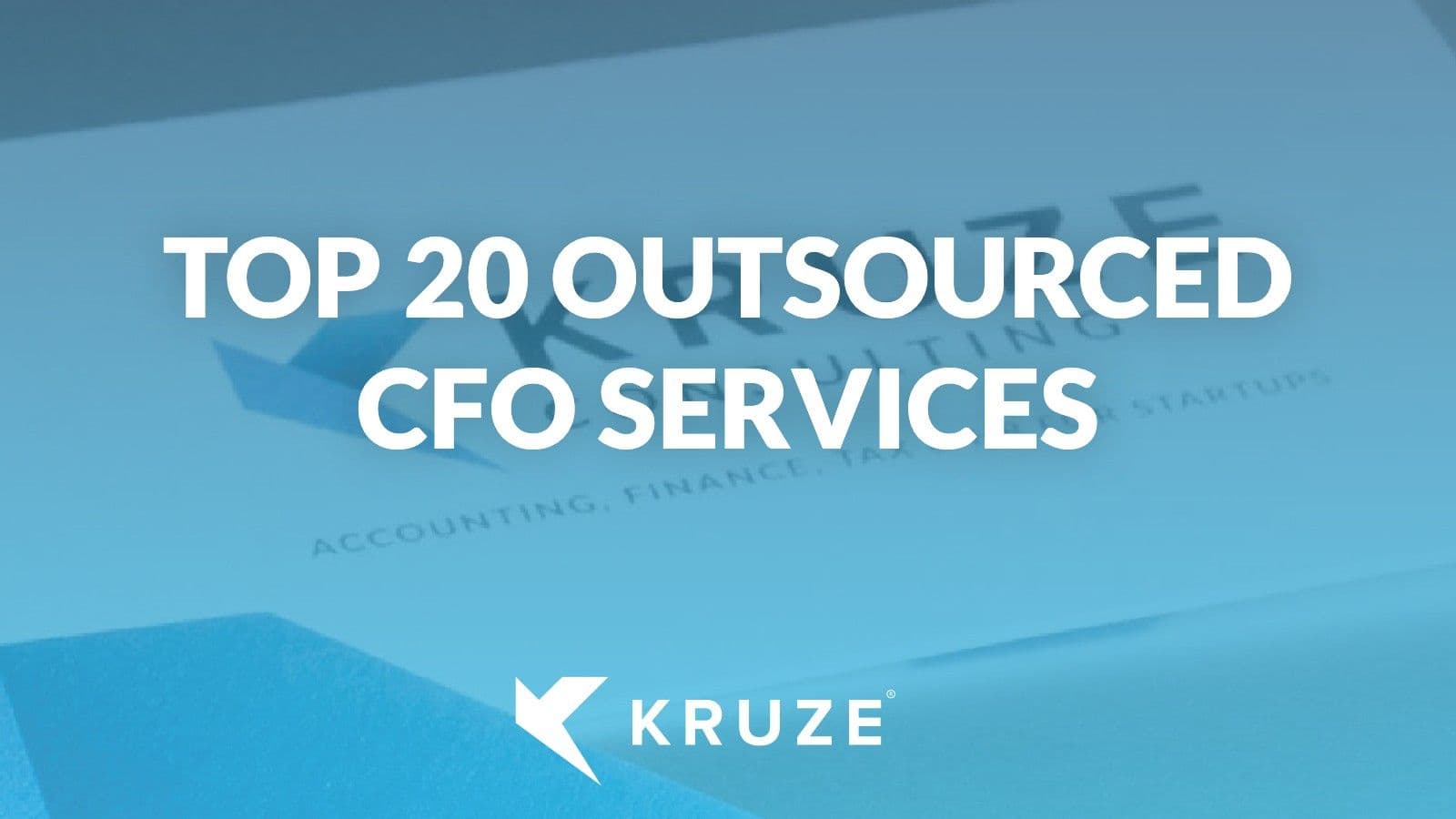 Outsourced CFO Services