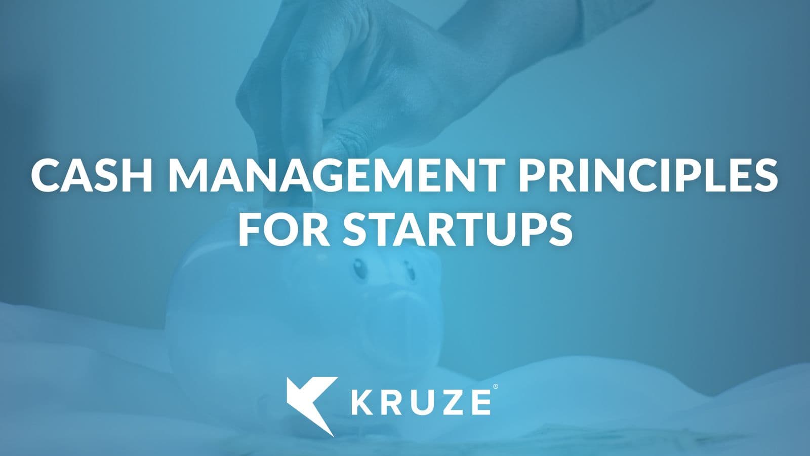 Cash management principles for startups