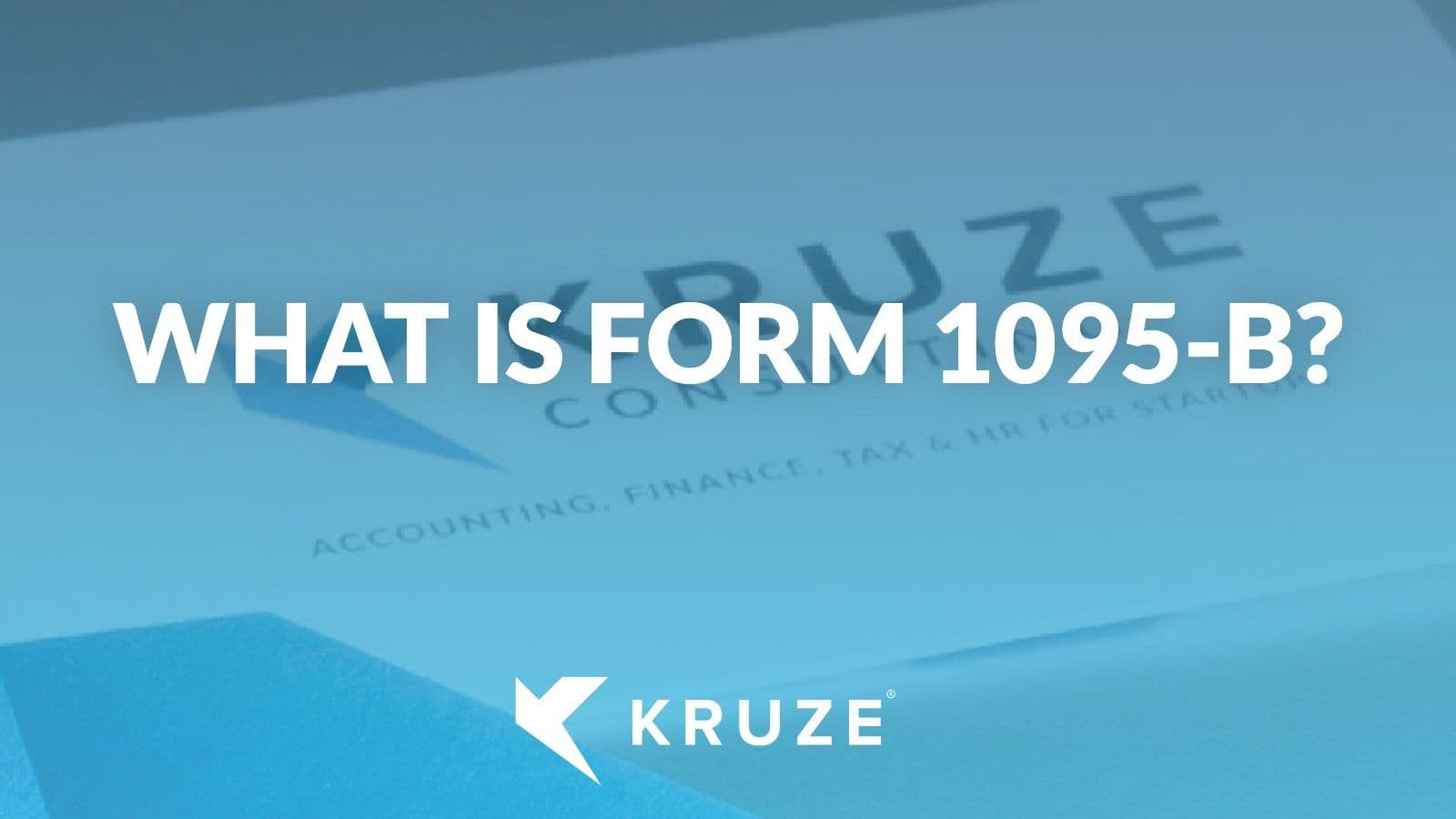 Form 1095-B