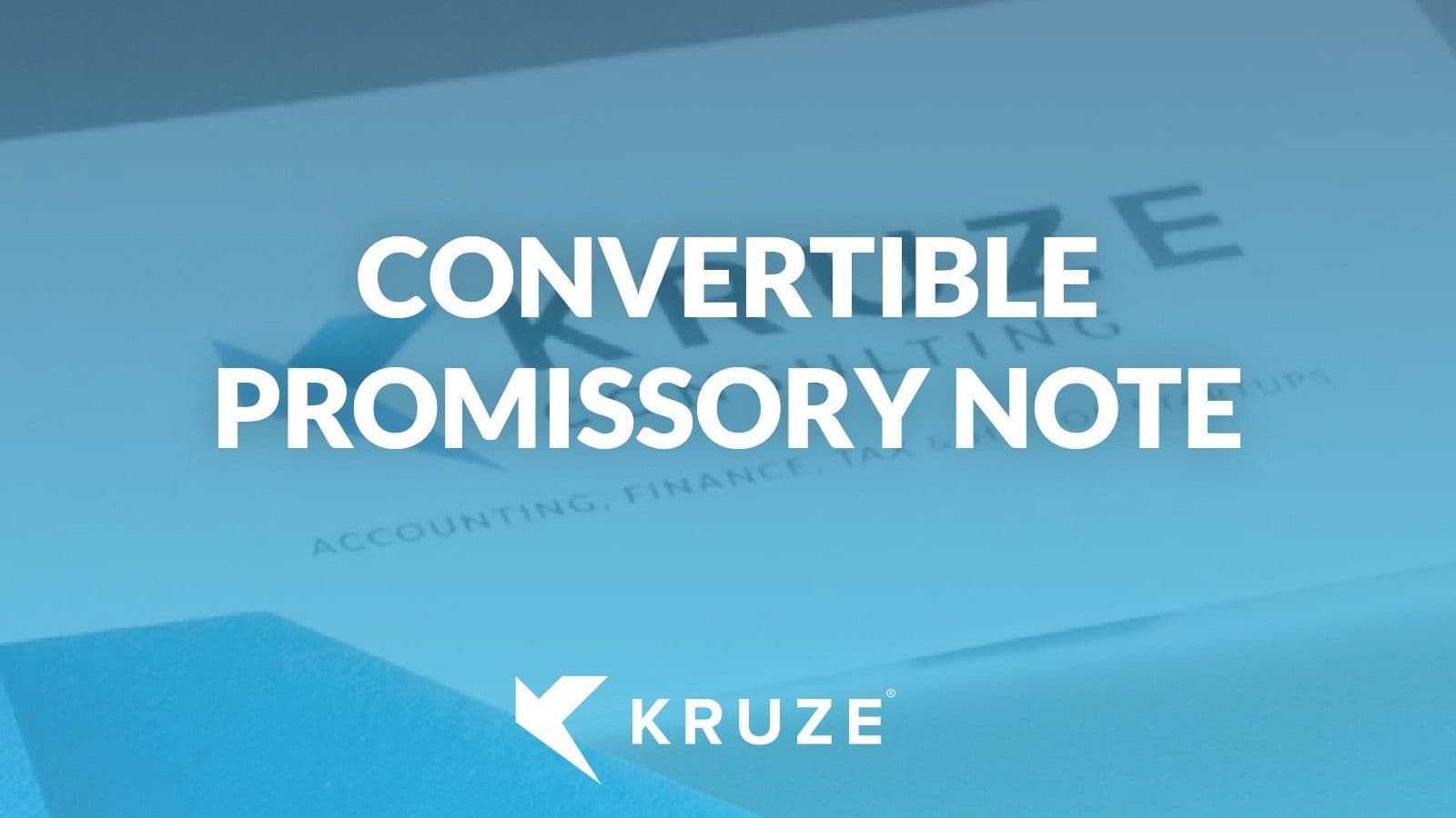 Convertible Promissory Note