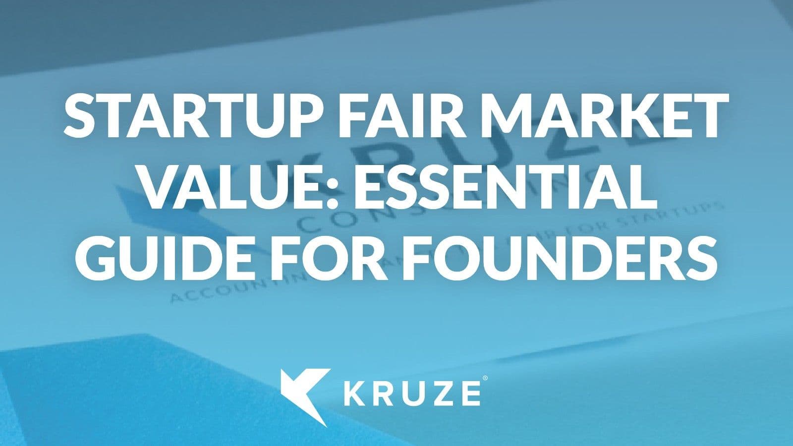 fair market value for startups