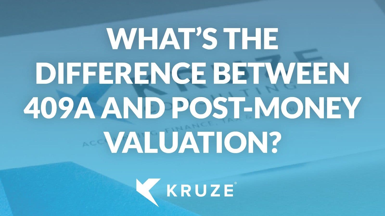 Understand 409A vs post-money valuations